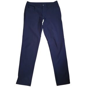 Lululemon ABC Pant Slim Navy Blue Stretch Commuter Casual Size 32x32